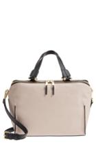 Danielle Nicole Mia Leather Satchel - Grey
