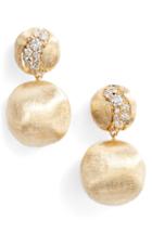Women's Marco Bicego Africa Constellation Diamond & 18k Gold Earrings