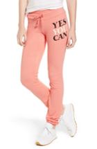Women's Dream Scene Yes You Can Sweatpants - Pink