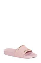 Women's Valentino Garavani Rockstud Slide Sandal Us / 39eu - Black