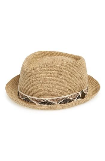 Men's Goorin Brothers Albuquerque Straw Hat - Brown