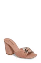 Women's Jeffrey Campbell Dub D'orsay Buckle Sandal M - Pink