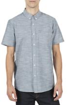 Men's Volcom Slub Oxford Shirt - Blue