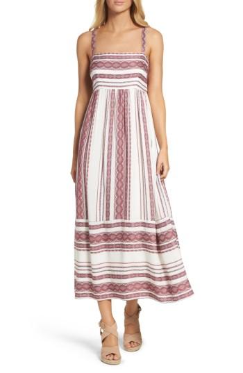 Women's Maggy London Stripe Sundress - Red