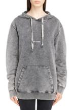 Women's Caslon Tie Front Sweatshirt - Burgundy