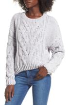Women's J.o.a. Cozy Crewneck Sweater - Grey