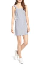 Women's Rvca Tide Lace-up Back Shift Dress - Grey