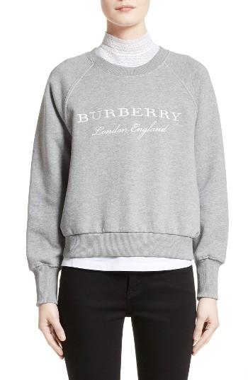 Women's Burberry Torto Embroidered Sweatshirt