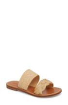 Women's Soludos Braided Slide Sandal .5 M - Beige