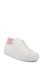 Women's Joshua Sanders Faux Fur Slip-on Sneaker .5us / 35eu - Pink
