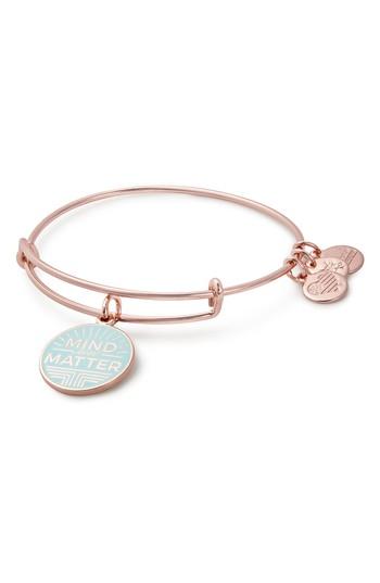 Women's Alex And Ani Mind Over Matter Expandable Charm Bangle