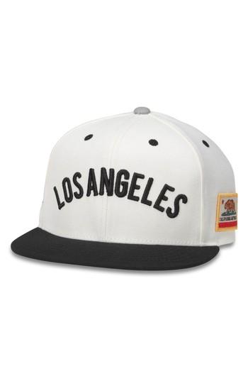 Men's American Needle United Nhl Flat Brim Cap - White