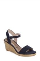 Women's Tamaris Livia Espadrille Wedge Sandal Eu - Blue