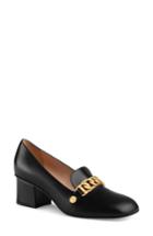 Women's Gucci Sylvie Loafer Pump Us / 34eu - Black