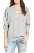 Women's Pst By Project Social T Infinity Knot Sweatshirt - Grey