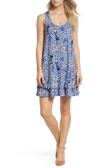 Women's Lilly Pulitzer Evangelia Sleeveless Racerback Dress - Blue