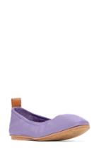 Women's Mercedes Castillo Carola Ballet Flat .5 M - Purple