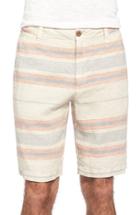 Men's Tailor Vintage Stripe Linen Walking Shorts