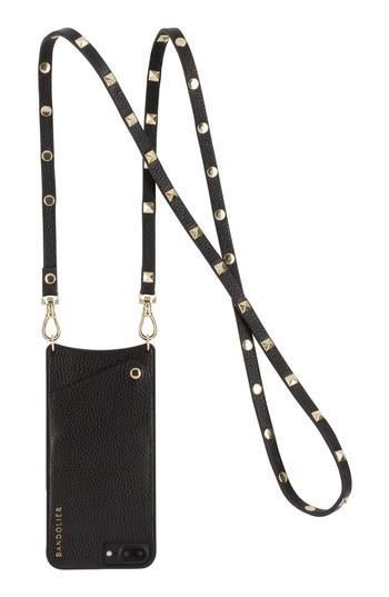 Bandolier Sarah Leather Iphone 6/7/8 & 6/7/8 Crossbody Case - Grey