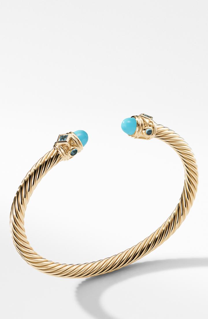 Women's David Yurman Renaissance Bracelet In 18k Gold, 5mm
