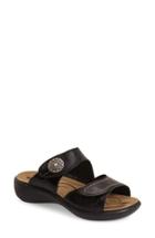 Women's Romika 'ibiza 64' Slide Sandal -9.5us / 40eu - Black