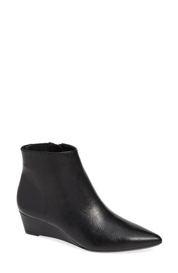 Women's Calvin Klein Gael Wedge Bootie M - Black