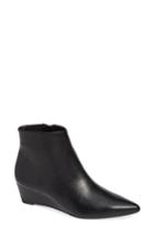 Women's Calvin Klein Gael Wedge Bootie M - Black