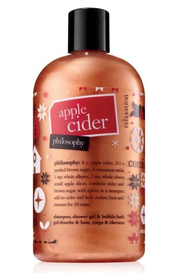 Philosophy Apple Cider Shampoo, Shower Gel & Bubble Bath