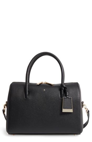 Kate Spade New York Mega Madison Knollwood Drive - Lane Leather Satchel - Black