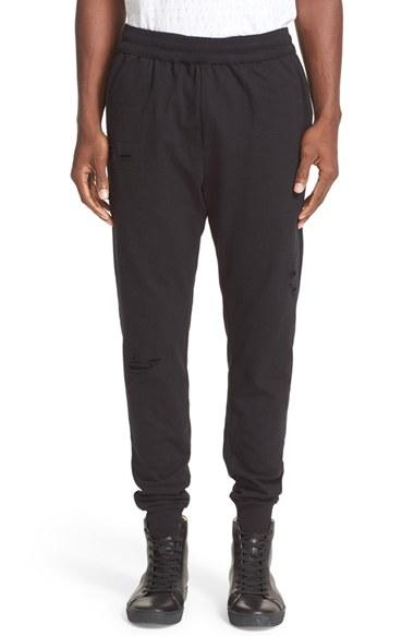 Men's Drifter Twist Distressed Jogger Pants