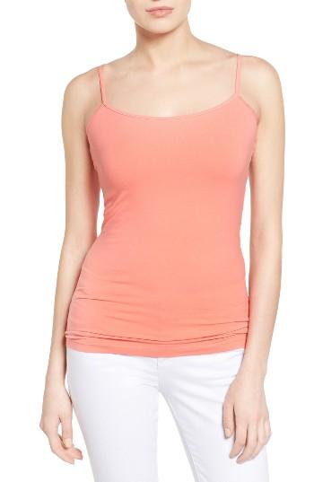 Women's Halogen 'absolute' Camisole - Coral