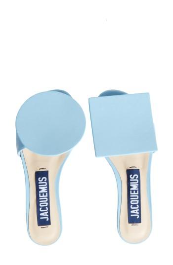 Women's Jacquemus Les Sandales Rond Carre Sandal Us / 37eu - Blue