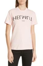 Women's Helmut Lang Logo Hack Tee