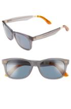 Men's Toms Beachmaster 55mm Sunglasses - Matte Slate Grey