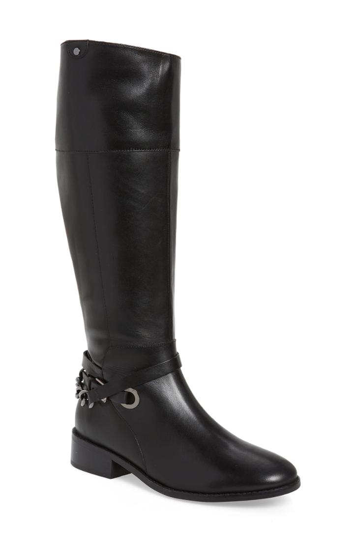 Women's Seychelles Resin Knee High Riding Boot .5 M - Black