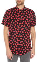 Men's The Rail Dot Print Woven Shirt - Black