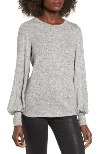 Women's Soprano Bell Sleeve Pullover - Grey