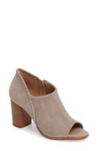 Women's Jack Rogers Maya Peep Toe Bootie M - Grey