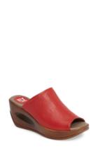 Women's Fly London Hima Platform Sandal .5-6us / 36eu - Red
