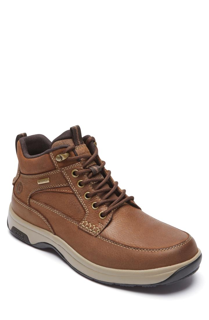 Men's Dunham 8000 Midland Waterproof Work Boot Eeee - Brown