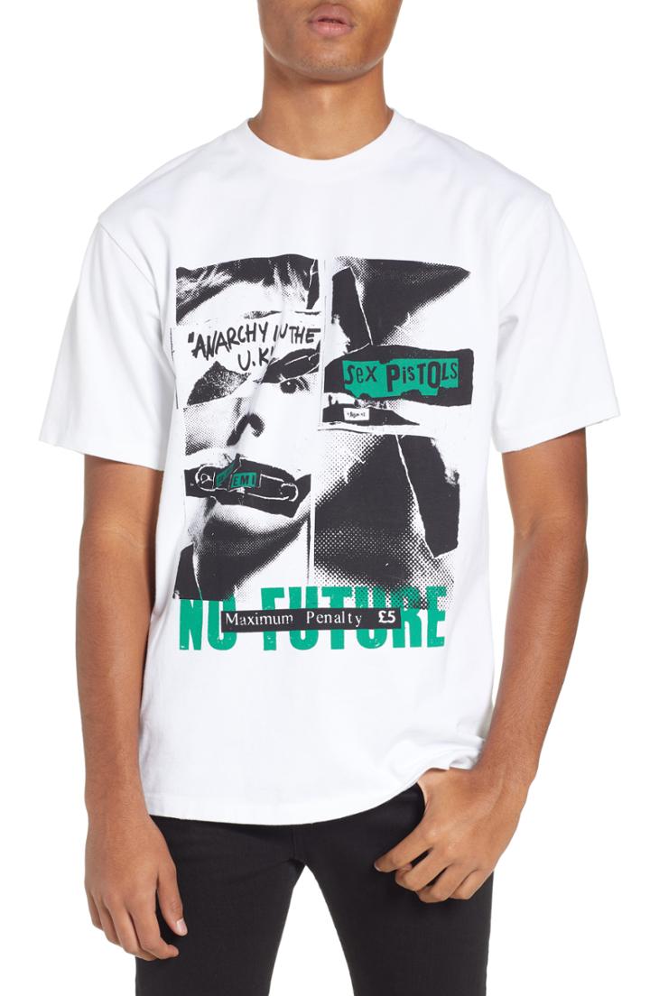 Men's The Kooples Sex Pistols Graphic T-shirt - White