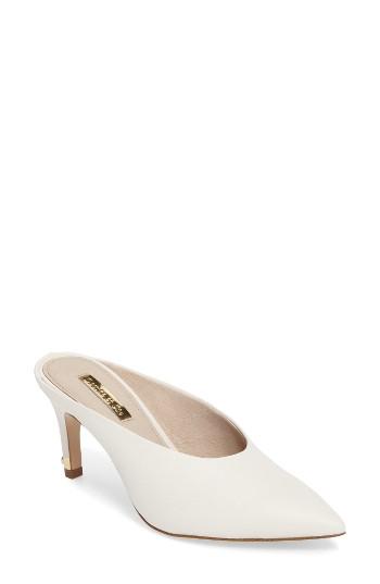 Women's Louise Et Cie Karas Pointy Toe Slide Pump M - White