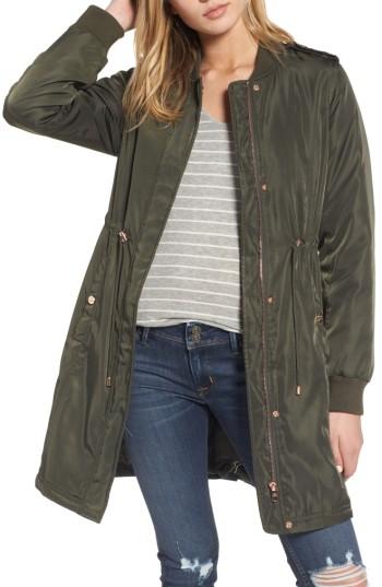 Women's Steve Madden Drawstring Waist Anorak