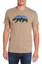 Men's Patagonia Fitzroy Bear Graphic T-shirt, Size - Beige