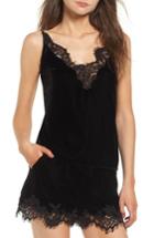 Women's Rebecca Minkoff Henni Lace & Velvet Camisole - Black