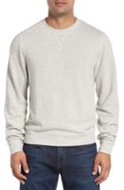 Men's Cutter & Buck 'gleann' French Terry Crewneck Sweatshirt - Beige