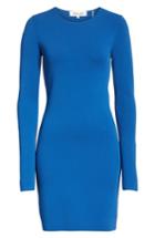 Women's Diane Von Furstenberg Long Sleeve Minidress - Blue