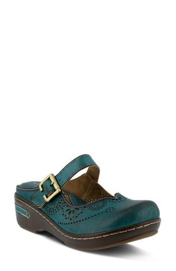 Women's L'artiste Aneria Clog .5-7us / 37eu - Blue