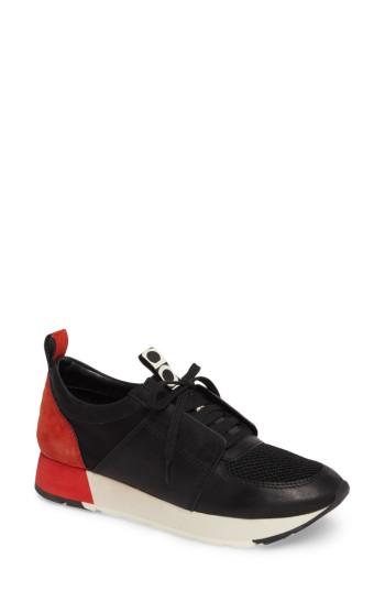 Women's Dolce Vita Yana Platform Sneaker M - Black