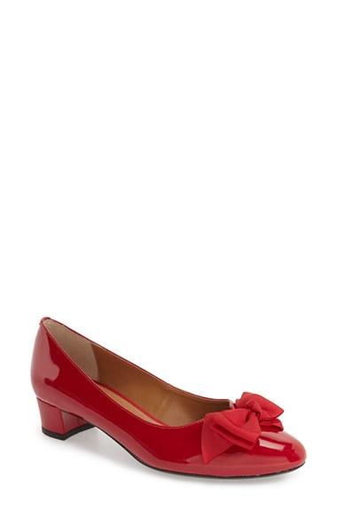 Women's J. Renee 'cameo' Bow Pump Aa - Red
